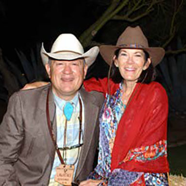 Lawrence & Maureen Serano at the Annual Silent Auction