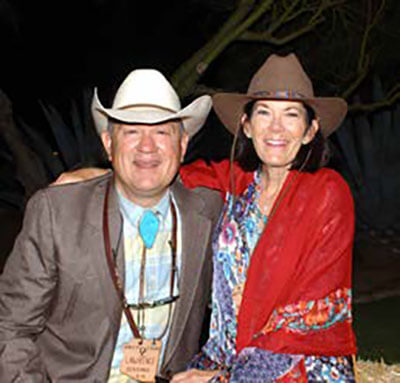Lawrence & Maureen Serano at the Annual Silent Auction