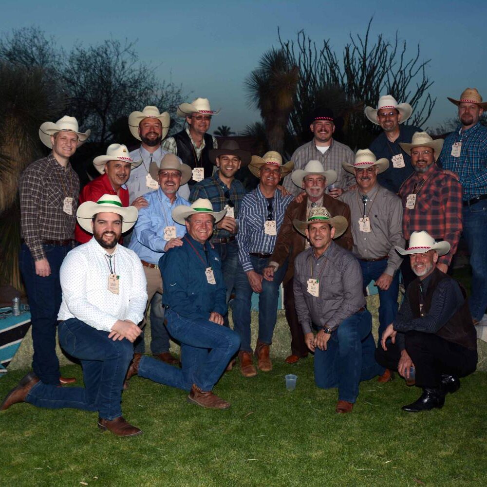 Desert Caballeros Ride El Presidente Party