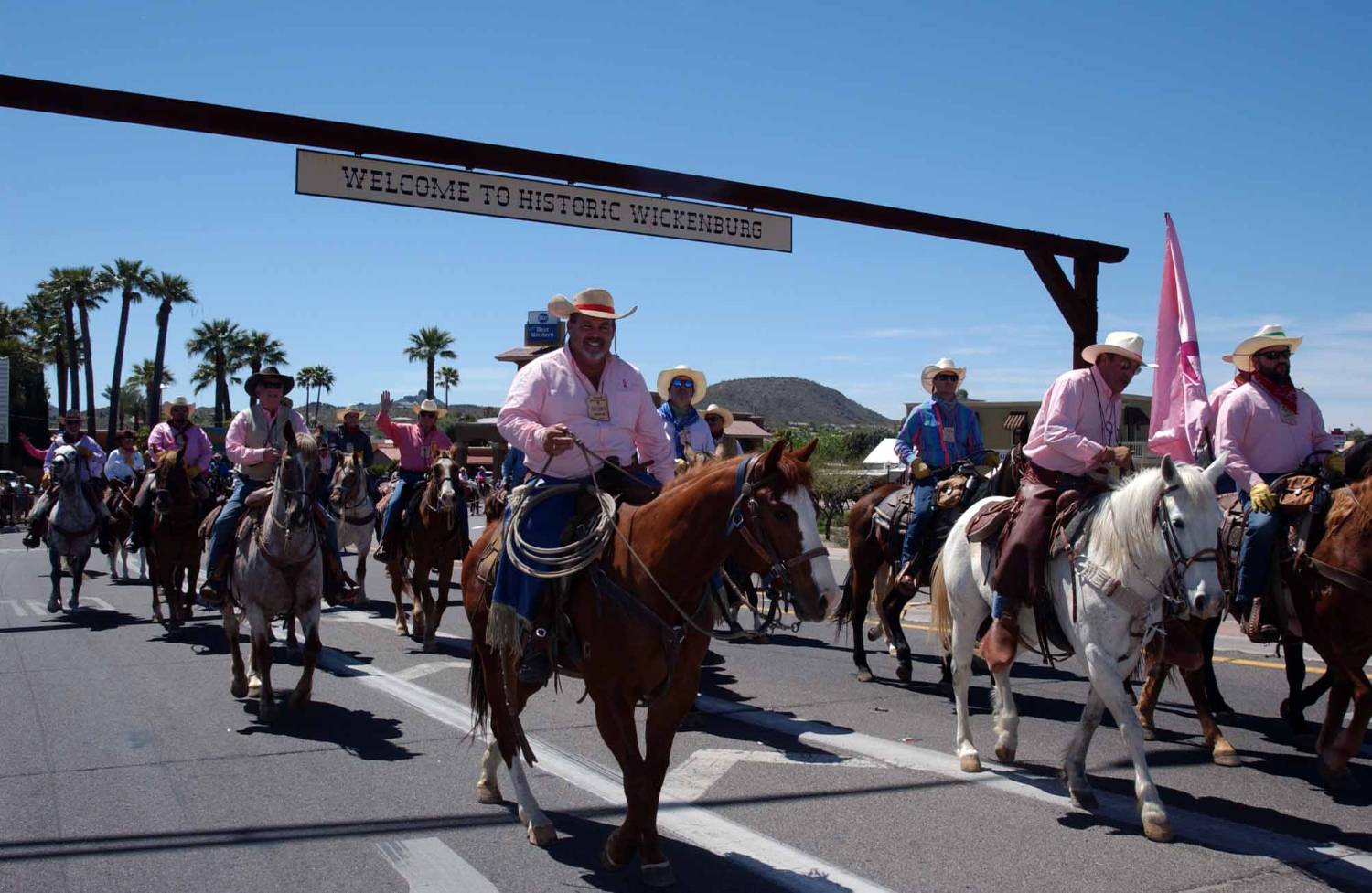 Desert Caballeros Ride Parade Out