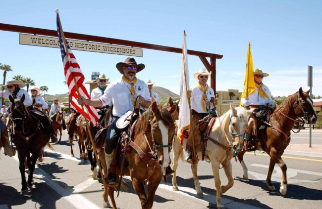 Desert Caballeros Ride Parade Out